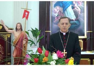 Привітання Глави єпископату РКЦ в Україні з Великоднем